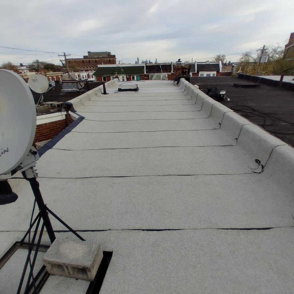 Flat Roof project by Garrison Roofing