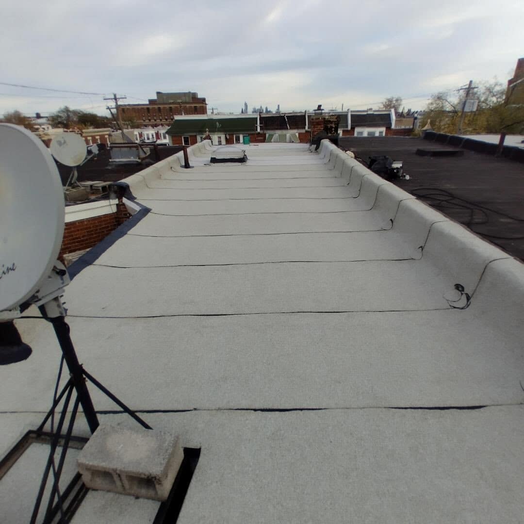 Flat Roof project by Garrison Roofing