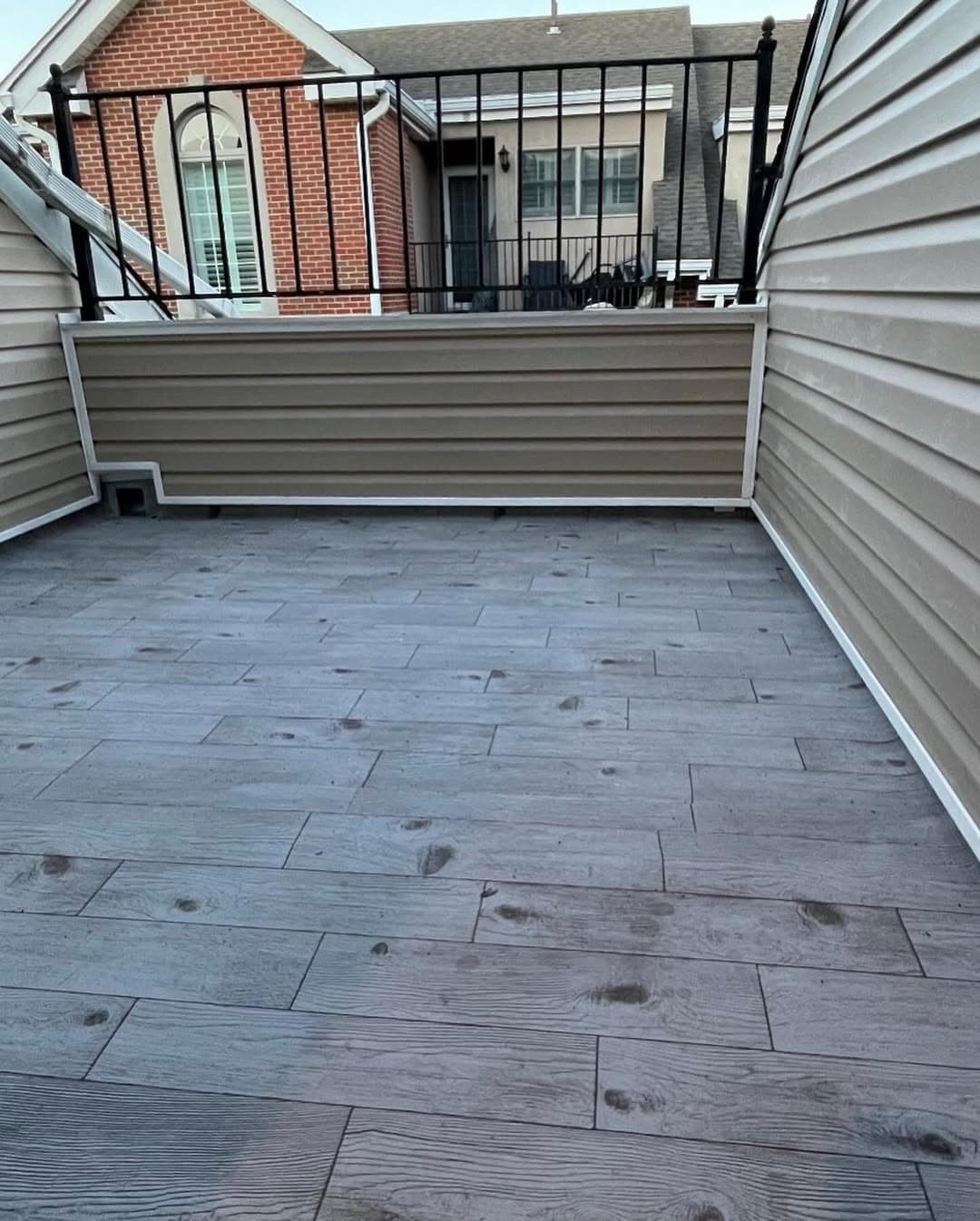 Roof Deck project by Garrison Roofing