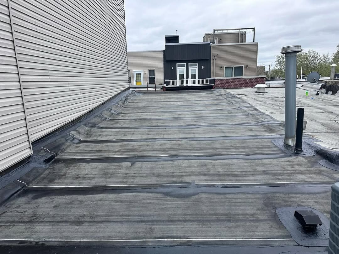 Flat Roof project by Garrison Roofing