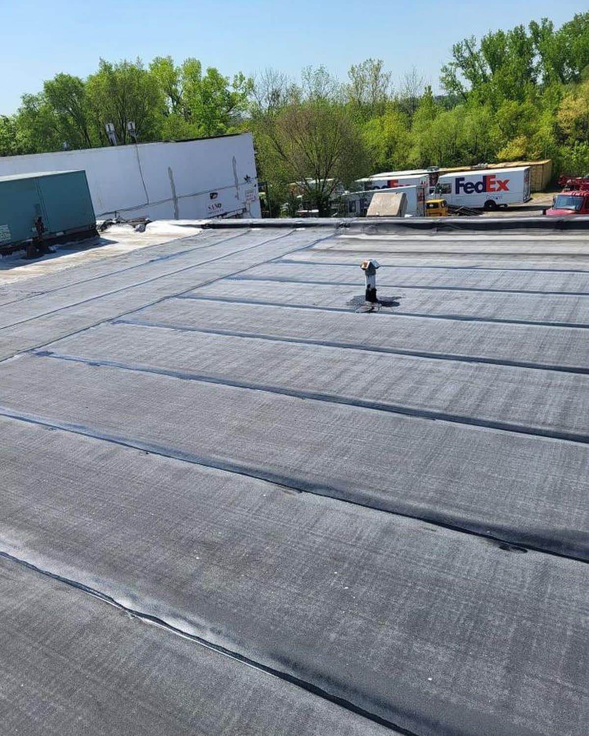 Flat Roof project by Garrison Roofing