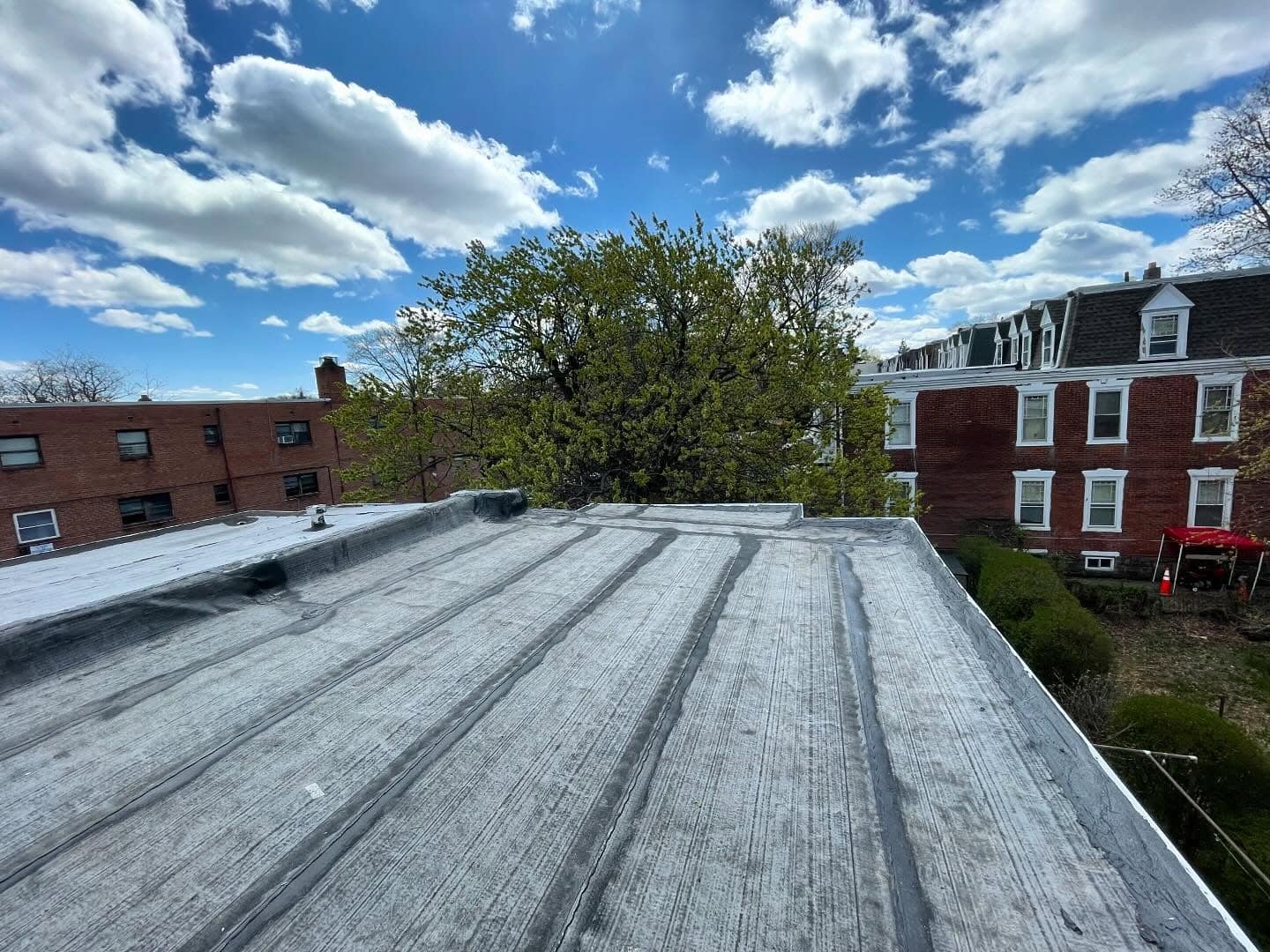 Flat Roof project by Garrison Roofing