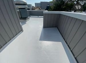 Roof Deck project by Garrison Roofing
