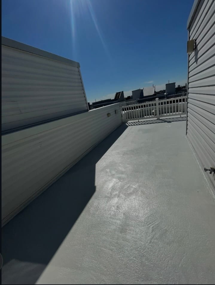 Roof Deck project by Garrison Roofing