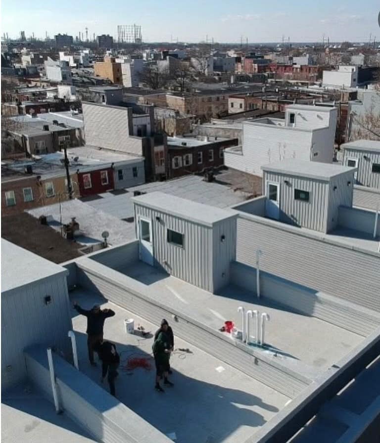 Roof Deck project by Garrison Roofing